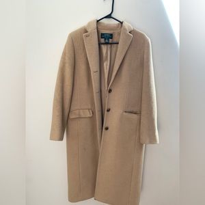 Ralph Lauren 100% Camel Fur Trench Coat